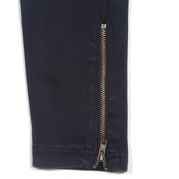 Beulah Style Moto Jeggings - Midnight Blue - Picture 12 of 13